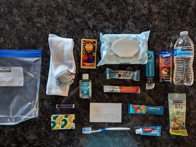 Care Kit Contents Spread Out
